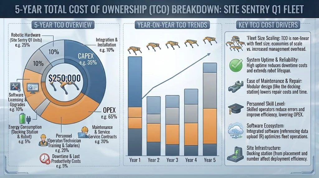 5-Year TCO Cost Breakdown