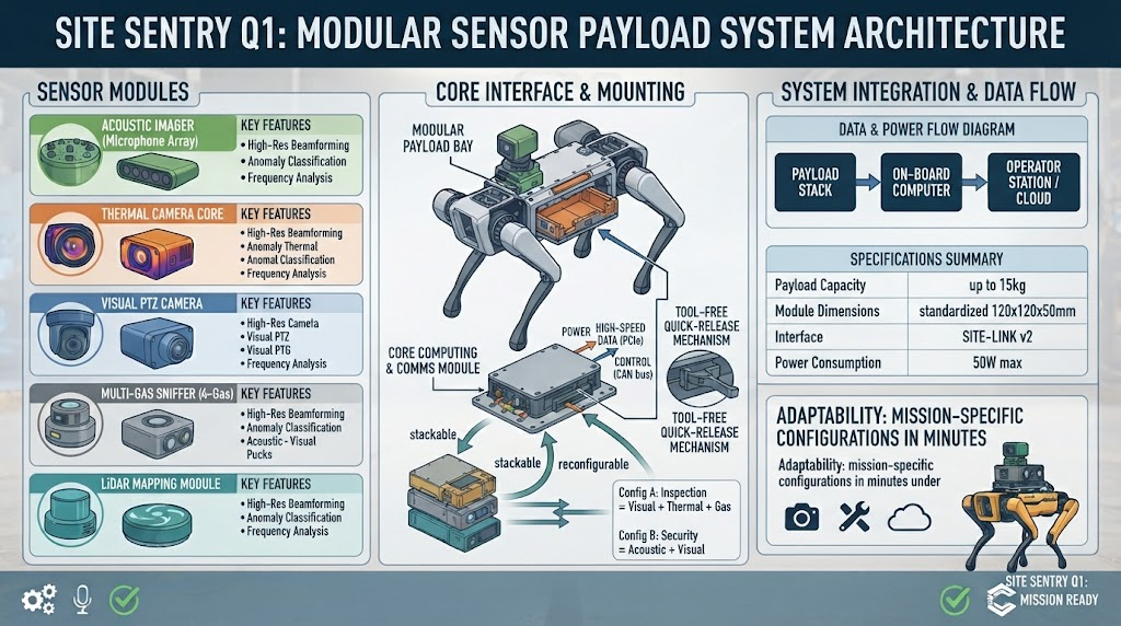 modular sensor payload diagram