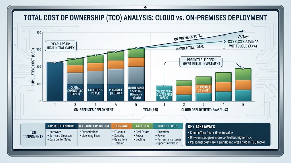 total cost ownership chart