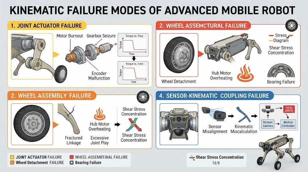 Kinematic failure modes infographic