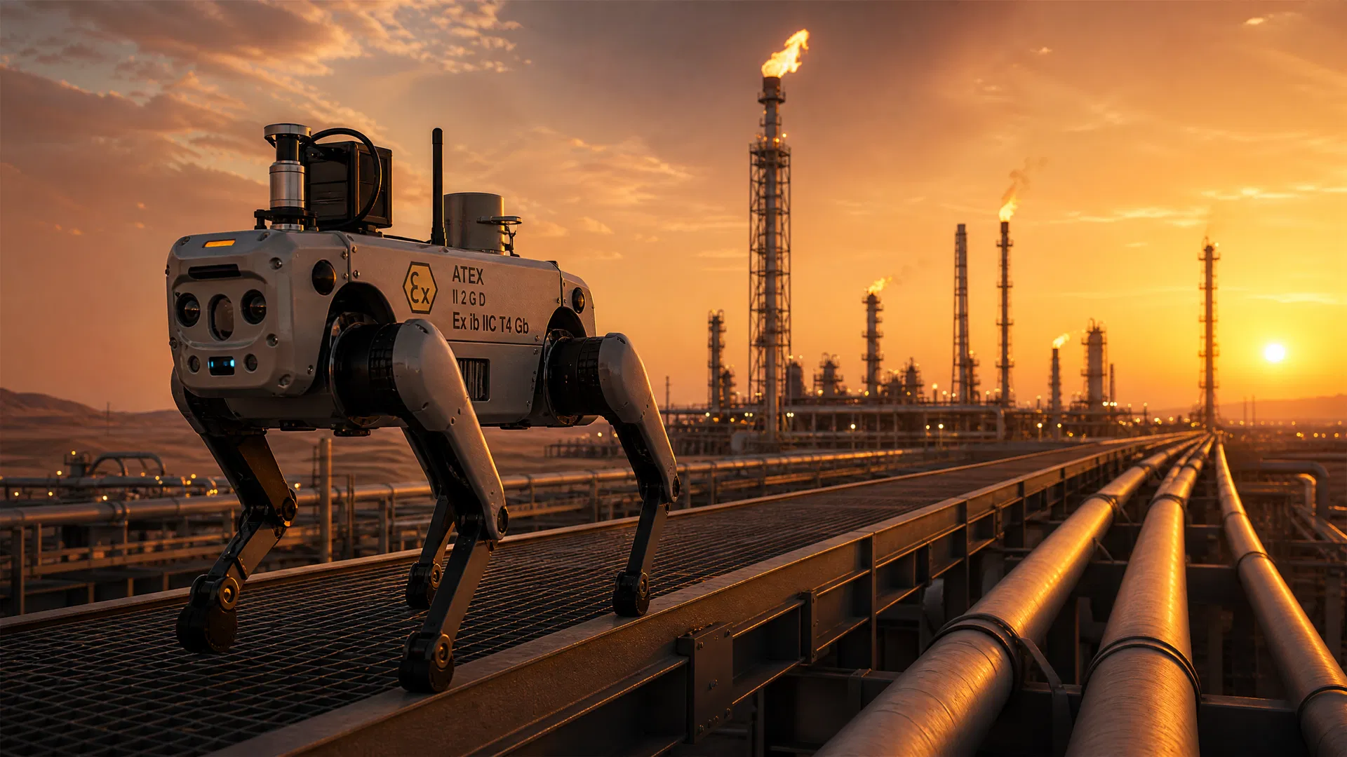 Deploying Inspection Robots in Middle East Oil & Gas: What ARAMCO-Standard Facilities Need to Know